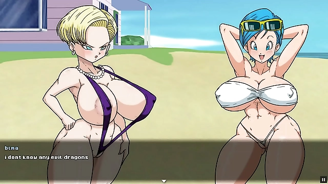 Shagging Dragonball Hentai Game Parody: Super Slut Z Tourney 2 with Android 18 s Doppelganger