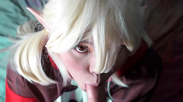 JAV Sex: Helpful Hottie Klee Blows away Adventurer!