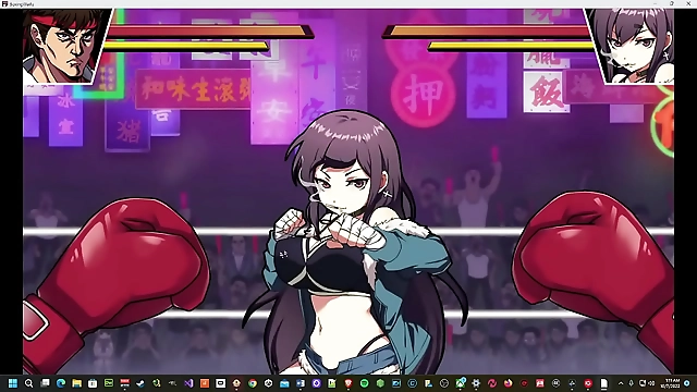 JAV Hentai Punch Out Fist Demo Playthrough: Naughty Japanese Girls Get Physical!