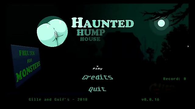 Haunted House Orgy: Hentai Halloween Game with Futanari Monsters Chasing Cum