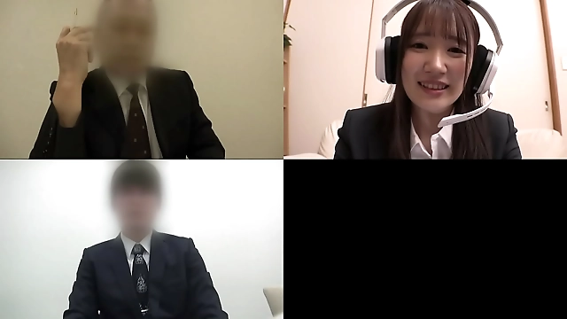 Oh God! My horny boss caught me pleasuring myself during remote meeting! He ll fire me if he finds out! She tries to hide her soaked pussy as she gets fcked hard without making a sound or changing her facial expression! Part 3 of the Sneaky Sex series!