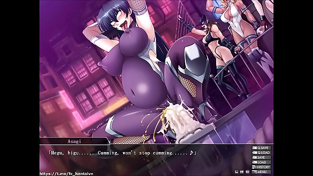 Taimanin Asagi 3 Part 17: Luscious Asian Enchantress Unleashes Her Inner Slut