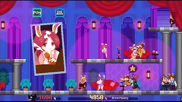 JAV Hentai Game PornPlay Ep 2 – Massive Cumshots on Bunnygirl Whore