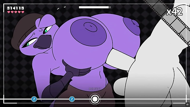 JAV Hentai Game PornPlay Ep1 - Furry with Massive Boobs and Titjob