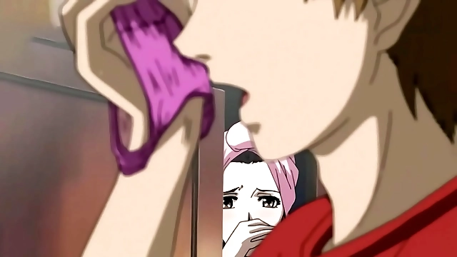 JAV Slut MILF Catches Stepson Jerking off with her Lingerie &ndash; Uncensored Hentai Subtitles