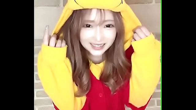 Caught in the Act! JAV Enchantress Exposes Her Bear Costume on Camera