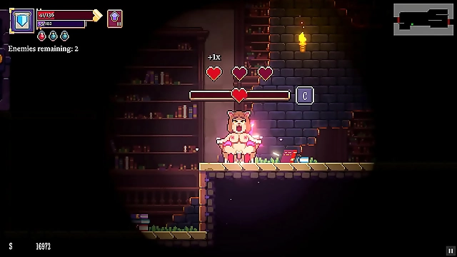 Behold the Luscious Scarlet Maiden of Hentai Game PornPlay Ep4 Reversing a Catgirl s Cowgirl Pleasure