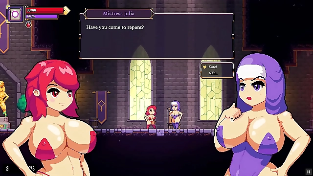 JAV Hentai Gloryhole and Futanari Blowjob in the Caves: Scarlet Maiden s Ep2 Sexual Escapade