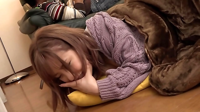 JAV Hottie Can t Resist the Temptation of Kotatsu Prank - Part 4