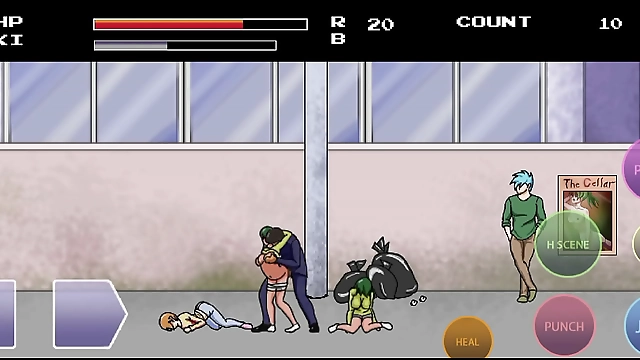 Outrageous Hentai Orgy: Banging All The Girls on the Streets