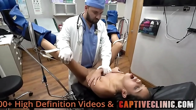 JAV Doctor Tampa s Virginity Taking Lesbian Conversion Therapy with Aria Nicoles and Nurses Channy Crossfire & Genesis