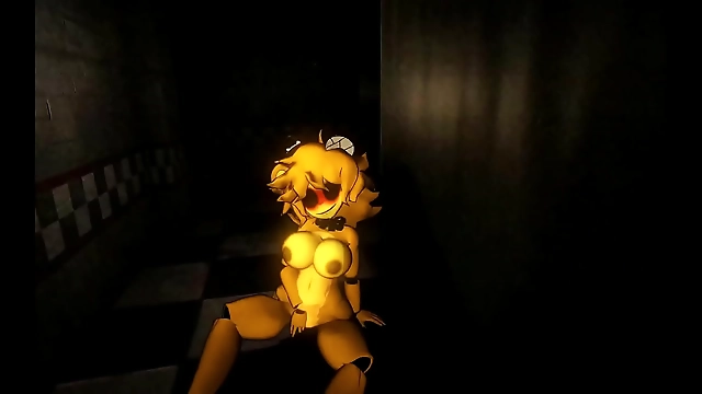 JAV Hentai Game PornPlay: Fap Nights At Frennis Night Club- Peeping on the Naughty Girl Masturbating in the Toilet Hole