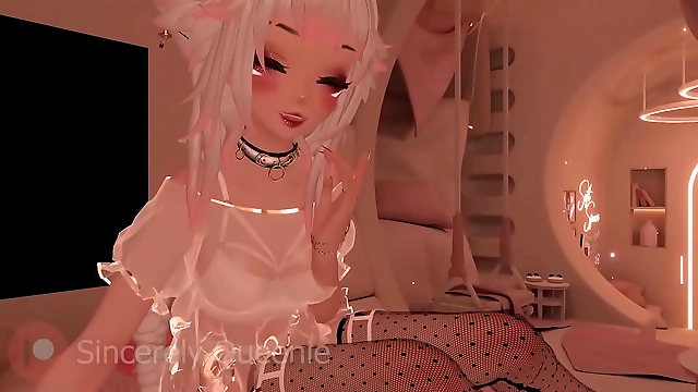 Indulge in Lewd Kissing with Your Neko Girlfriend at a Rainy Night - Purring ASMR Roleplay