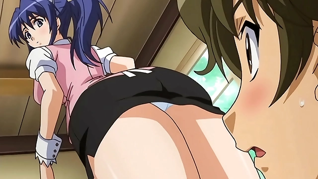 Peeking at her Skirt &mdash; Teen Boy s Hentai Adventure