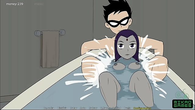 Unleash Your Inner Slut with Raven s Blowjob Session in Teen Titans Ep