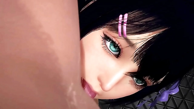 Sink into a Luscious Facesitting Experience with 3D Hentai Beauties!