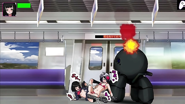 JAV Undercover Girl Spies on Hard Sex and Squirt Session with Horny Girls in Hentai Game Gameplay P3