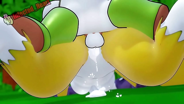 Gorgeous Renamon and Adorable Kumamon in a Sensuous Sound Loop - You Can t Get Enough of These Sexy Japanese Vixens!