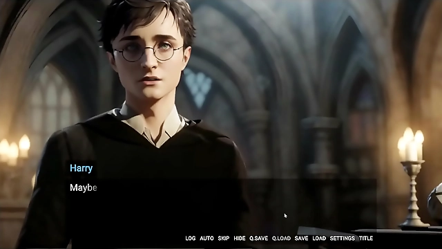 Japanese Hentai Lewd Parody: Harry Potter and Hermione s Forbidden BDSM Magic Spells