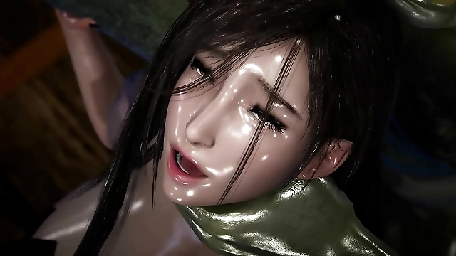 JAV Tifa Gets Her Tight Pussy Stretched by a Massive Orc Cock - Must-Watch Scene!