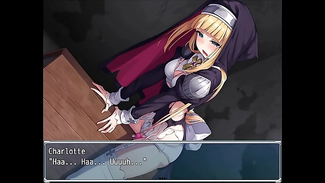 Outrageously Vulgar Exorcist Girl Charlotte: Part 1 - Watch Her Expel Demons with Unparalleled Lust!