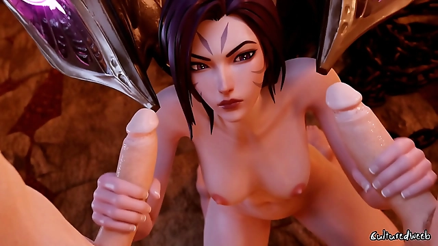 Kaisa s Steamy Double Team Session in League of Legends Will Leave You Entranced!