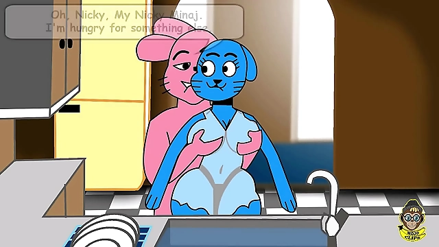 Nicole Watterson Gets Fucked by Richard - JAV Slut Unleashes Her Inner Luscious