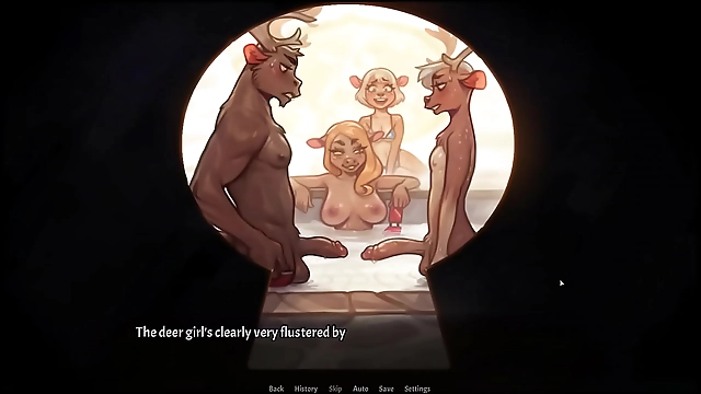 Experience the Ultimate Pleasure with My Pig Princess in Hentai Game PornPlay Ep9! Public Bathroom Erection Sesh!
