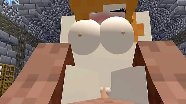 JAV Goddess Alex Experiences Hardcore Hentai with Steve in Minecraft 1 - Full HD Video