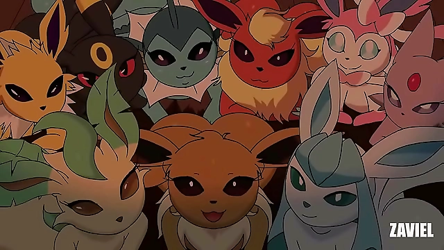 Fulfilling Every Eevee Fan s Desire: All 28 Eeveelutions Getting It On