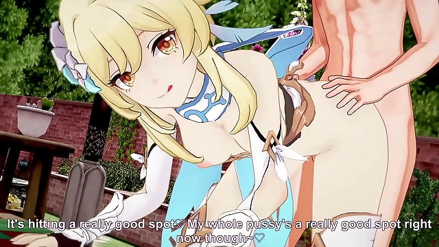 Enchanting Luscious Lumine Needs Your Elemental Cum as an Alchemy Ingredient in Genshin Impact