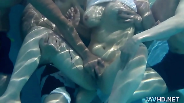 When the MILF Took on Six Men: JAV Gangbang Heaven! Vol