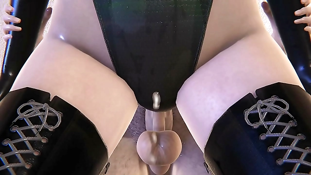 JAV Hottie: Get Lost in the Alluring World of 3D Hentai with Captain Marvel!