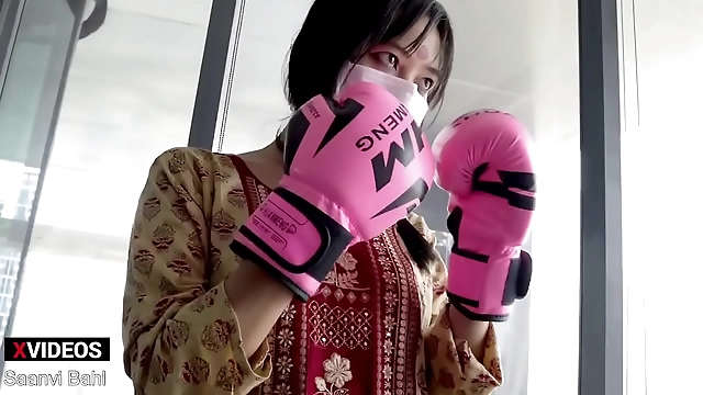 Get Ready for a Knockout Punch with This Desi UFC Fighter Girl!