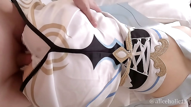 Ecstatic Lustful Enchantress Yuna s Luscious multiple Orgasms and Creamy Discharges in Genshin Impact Hentai POV Volume 1