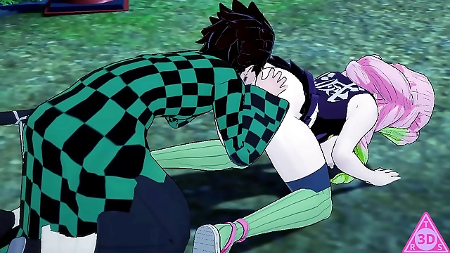 Holy Fuck Tanjiro s Mitsuri Blows Your Mind with The Ultimate Kimetsu no Yaiba Hentai Gameplay Porn