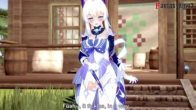 Genshin s Intense POV Blowjob with the Cute and Seductive Kokomi - Unleash Your wildest Desires!