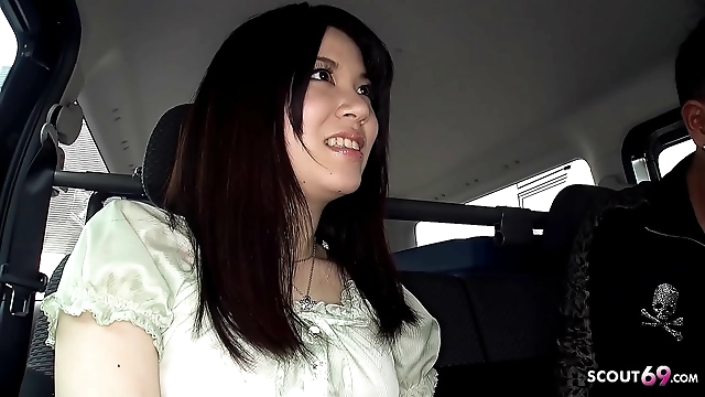 Meet Madoka Araki the Alluring Japanese Teen Seducing Strangers with Her Luscious Lips