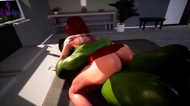 Unleash Your Inner Slut with Luscious Black Widow in 4K Hentai 3D The Incredible Hulk