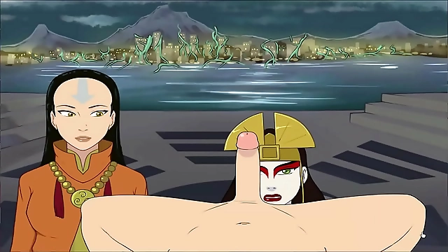 JAV Slut Kyoshi and Yangsen s Steamy Blowjob in Four Elements Trainer Book 4: Love Part 39