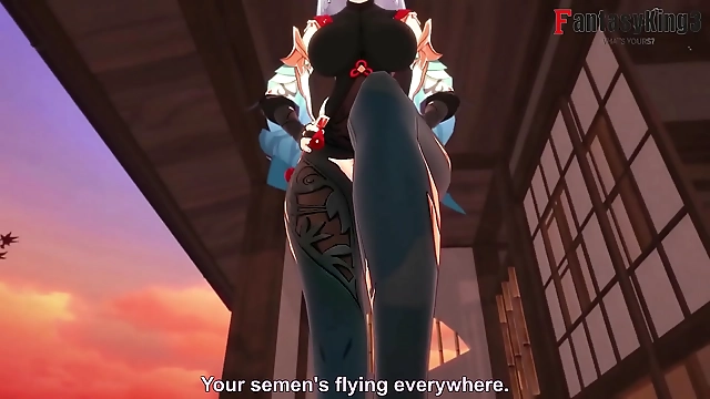 Luscious JAV Enchantress Shows Off Her Alluring Foot Work in Genshin s Impactful Full Movie on PTRN! Only on FantasyKing3!