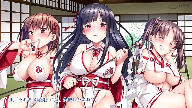 Unleash Your Inner Beast with Three Sexy Shamans Dedicating Their Beings to Fulfill Your Deepest Desires in Motion Anime!