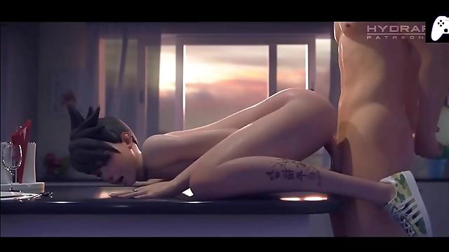 Japanese Girl Gets Filled with Cum in 3D Hentai: Red and steamy the perfect ass of a Japanese girl eagerly takes in a penis full of cum ready to squirt with ecstasy