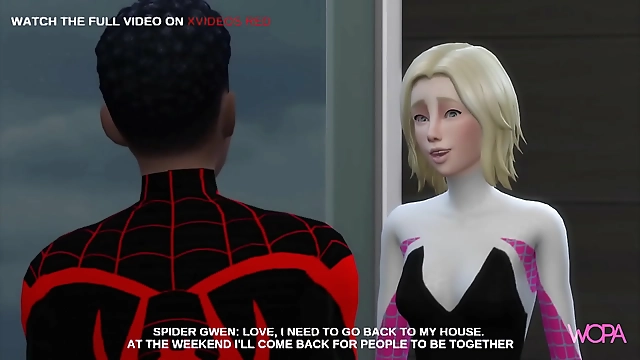 Gwen Betrays Spidey with Her Luscious Lips! MILF Allure Slut-shames the Web-slinger!