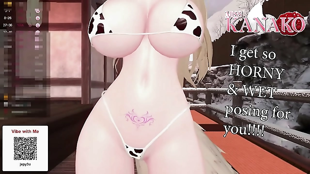 Goddess in a Tempting Cow Bikini: My Wet Dreams Come True with Your Cock