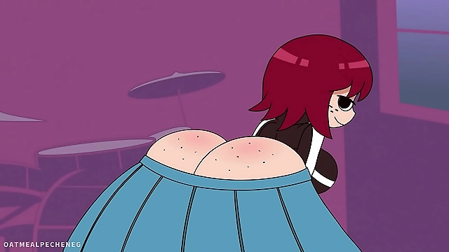 JAV Hottie Kim Pine and Sexy Scott Pilgrim Take on Anal Adventure!