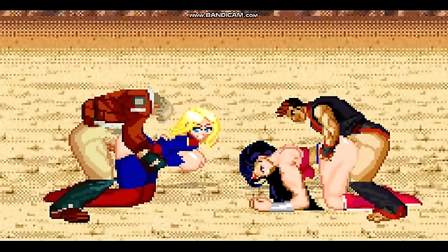 luscious Kim Dong Hwan and Terry Take On enchantress Wonder Woman and alluring Ms Marvel in Epic Battle of Beauties!