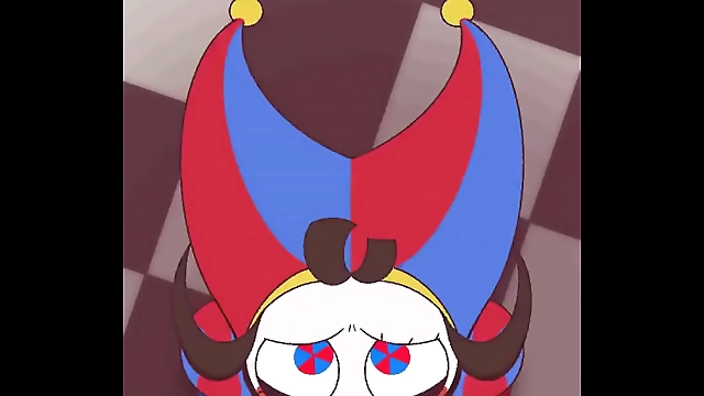 Wow That s one Lust-worthy Chick Sucking a Huge Digital Cock!