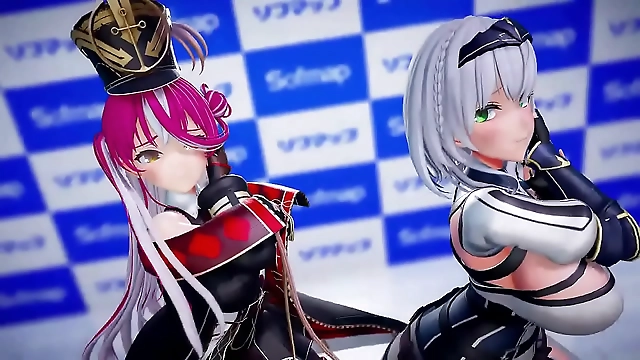 Pink Cat s Sultry Marine Dance at Shirokane Noel - Hololive Houshou