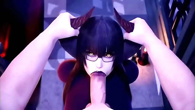 JAV Enchantress Sucks a Demon s Dick Unleashing Her Luscious Allure